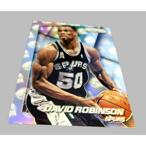 2014-15 Panini PRIZM DAVID ROBINSON Silver San Antonio Spurs Basketball Card# 28 - Picture 8 of 9